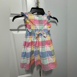 Tommy Bahama size 24 months plaid dress